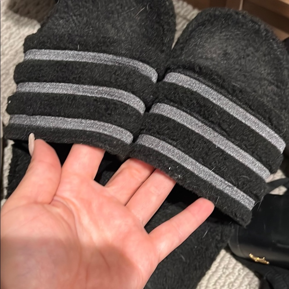 Adidas Fur slides